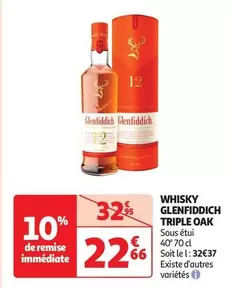 Glenfiddich - Whisky Triple Oak