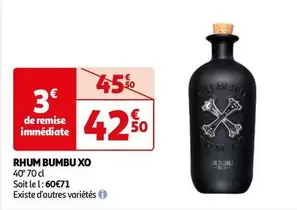 Bumbu - Rhum Xo