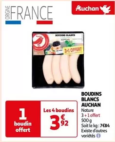 Auchan - Boudins Blancs