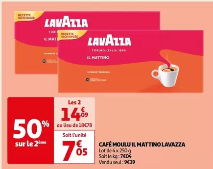 Lavazza - Café Moulu Il Mattino