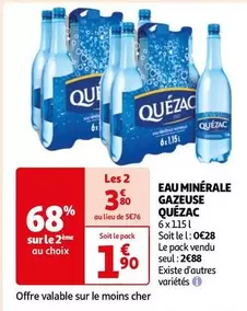 Quézac - Eau Minérale Gazeuse