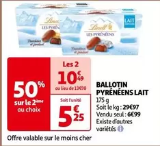 Lindt - Ballotin Pyrénéens Lait