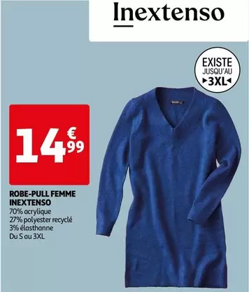 Inextenso - Robe-pull Femme