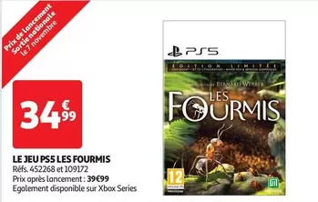 Le Jeu Ps5 Les Fourmis