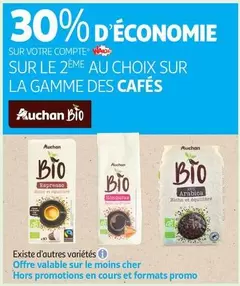 Auchan Bio - Sur La Gamme Des Cafés