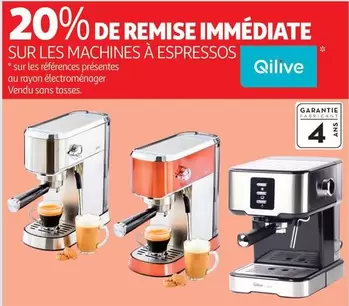 Qilive - Sur Les Machines À Espressos