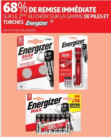 Energizer - Sur La Gamme De Piles Et Torches