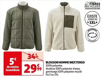 Inextenso - Blouson Homme