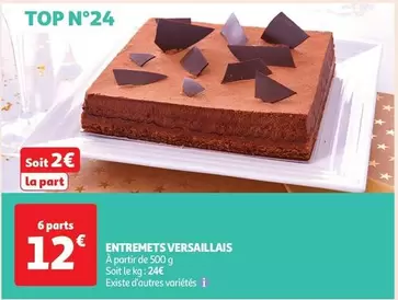 Entremets Versaillais