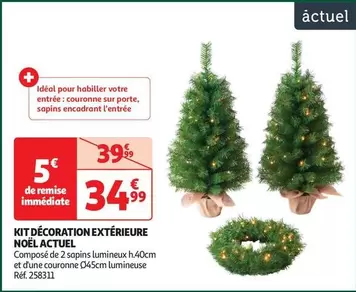 Actuel - Kit Décoration Extérieure Noël