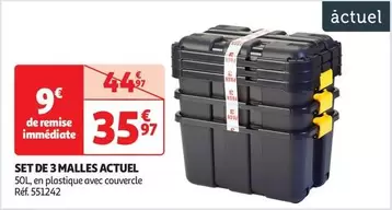 Actuel - Set De 3 Malles