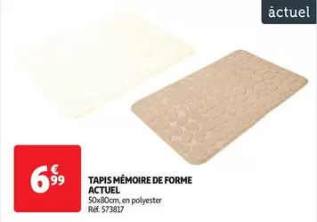 Actuel - Tapis Mémoire De Forme