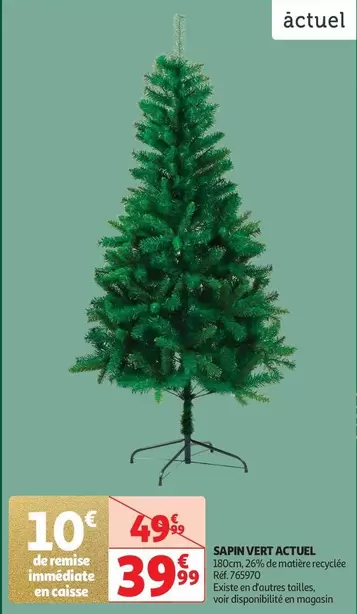 Actuel - Sapin Vert