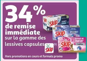 Skip - Sur La Gamme Des Lessives Capsules