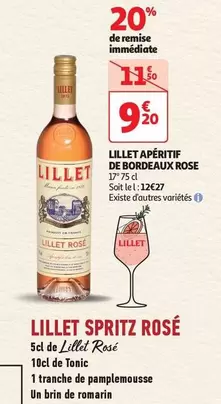 Lillet - Apéritif De Bordeaux Rose