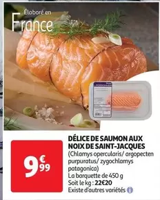 Delice De Saumon Aux Noix De Saint-jacques