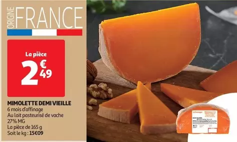 Mimolette Demi Vieille