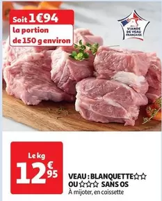 Veau: Blanquette Ou Sans Os