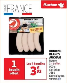 Auchan - Boudins Blancs