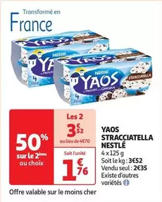 Nestlé - Yaos Stracciatella