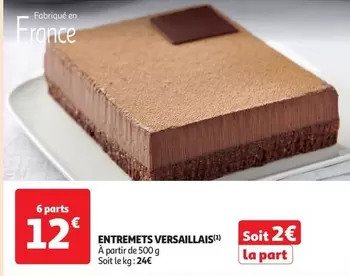 Entremets Versaillais