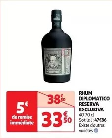 Diplomatico - Rhum Reserva Exclusiva