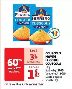 Ferrero - Couscous Moyen