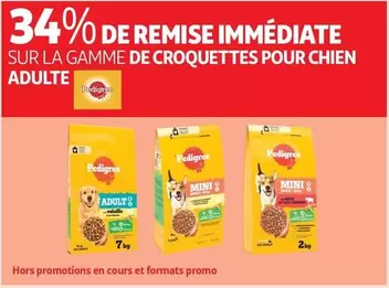 Pedigree : Croquettes pour Chien Adulte - Offrez à votre compagnon une nutrition de qualité avec notre gamme complète