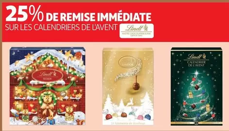 Lindt - Sur Les Calendrier De L'Avent