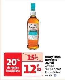 Trois Rivières - Rhum Ambré