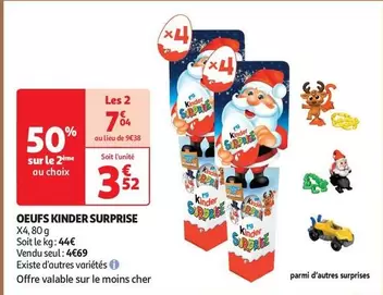 Kinder - Oeufs Surprise