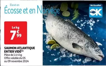 Mr.Goodfish - Saumon Atlantique Entier Vidé