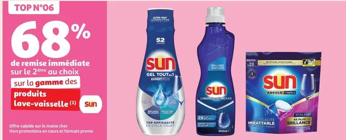 Sun - Sur La Gamme Des Produits Lave-vaisselle