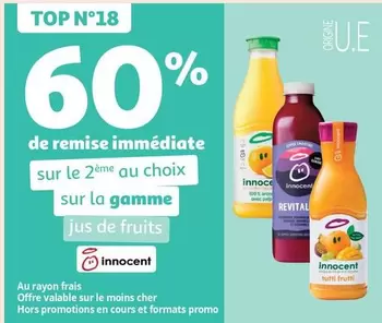 Innocent - Sur La Gamme Jus De Frutis