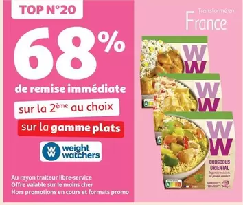 Weight Watchers - Sur La Gamme Plats