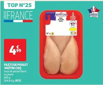 Maître Coq - Filets De Poulet