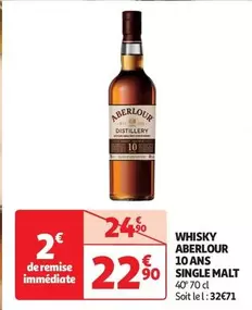 Aberlour - Whisky 10 Ans Single Malt