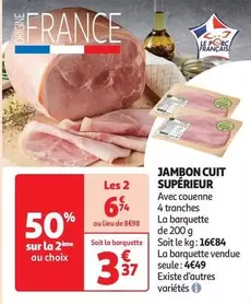 Jambon Cuit Supérieur