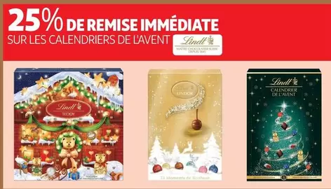 Lindt - Sur Les Calendriers De L'Avent