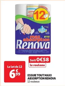 Renova - Essuie Tout Maxi Absorption