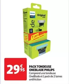 Philips - Pack Tondeuse Oneblade