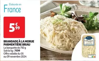 Briau - Brandade À La Morue Parmentière