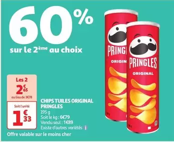 Pringles - Chips Tuiles Original