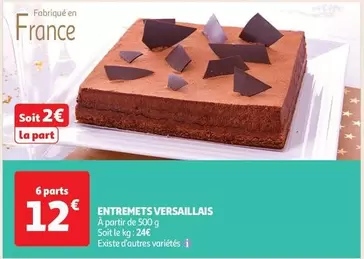 Entremets Versaillais