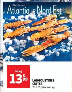 langoustines cuites