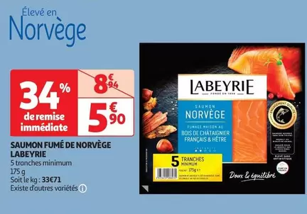 Labeyrie - Saumon Fumé De Norvège