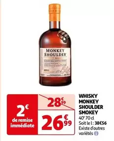 monkey shoulder - whisky smoky