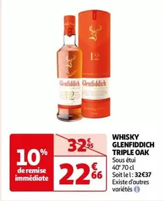 glenfiddich - whisky triple oak