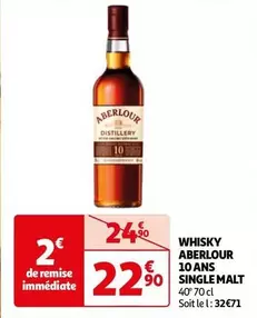 Aberlour - Whisky 10 Ans Single Malt