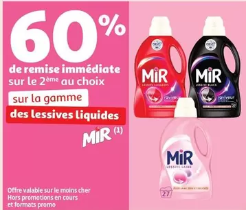 Mir - Sur La Gamme Des Lessives Liquides